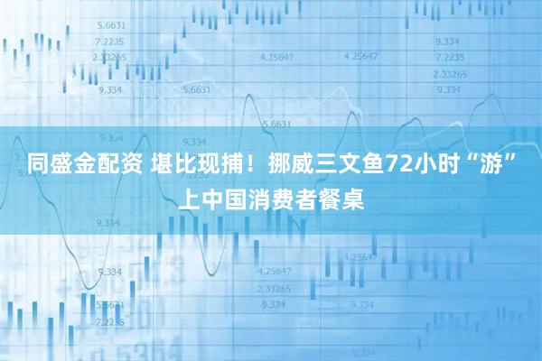 同盛金配资 堪比现捕！挪威三文鱼72小时“游”上中国消费者餐桌