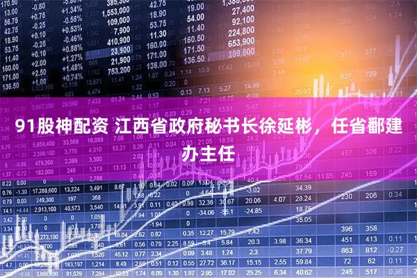 91股神配资 江西省政府秘书长徐延彬，任省鄱建办主任